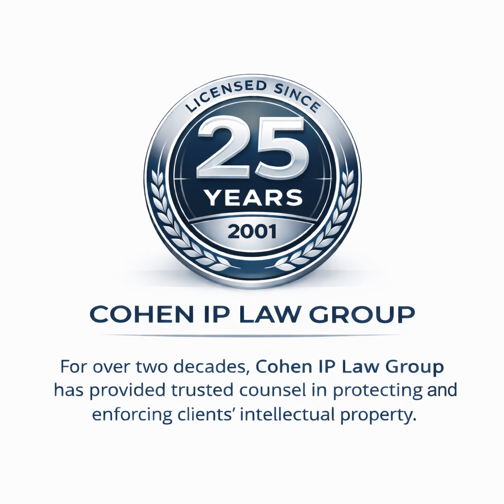Cohen IP Law Group licensed for 25 years