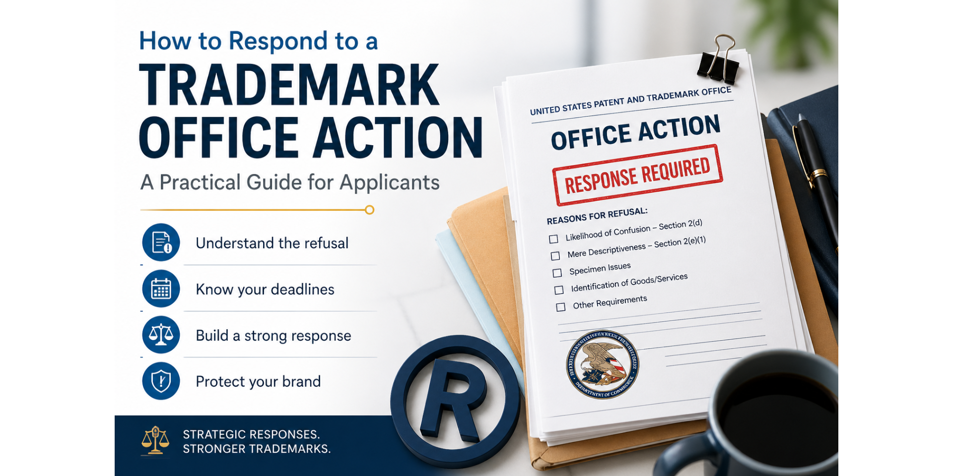 How to Respond to a Trademark Office Action